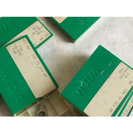 NEW LOT 50 WIDIA TTM P20-P25 P30 CARBIDE INSERTS 057 80 235 72 241 09,SV