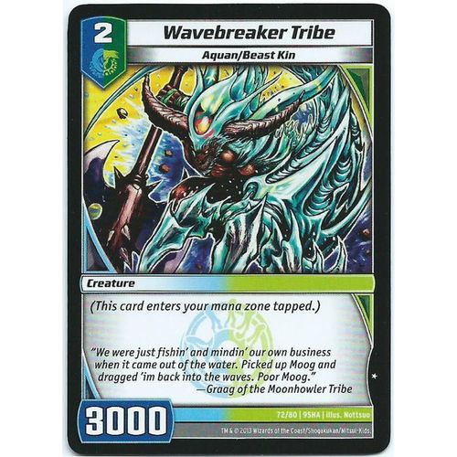 Kaijudo - Shattered Alliances - #72/80 - Wavebreaker Tribe