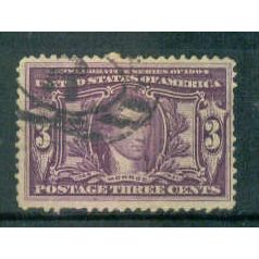 Used 325 3c James Monroe Barely Clears C2588