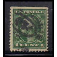 Used 405 1c George Washington Fine BPS K3005