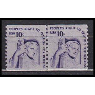 1617 10c Justice Fine MNH CLP CA0210