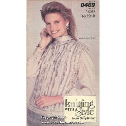 Vests to Knit Book 0469