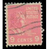 Used 814 9c William Harrison Just Clears M07893