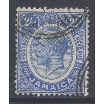 Jamaica Scott 64 - SG61, 1912 George V 2.1/2d used