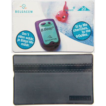 Belgium Phone Card - Toy Fish