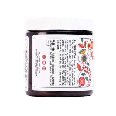 Mango Butter, 100% Pure[ 8 oz Jar ]