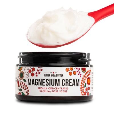 Magnesium Cream | Highly Concentrated | Vanilla Rose Scent[ ]
