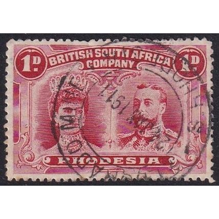 Rhodesia 1910 SG 125 Used (C-662 (2))