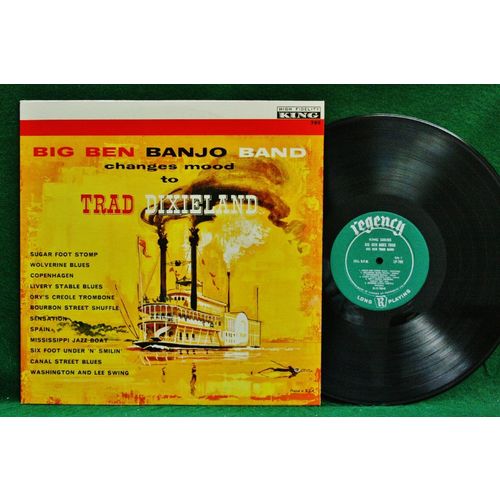 Big Ben Banjo Band - Changes Mood to Trad Dixieland - LP 789 - NM