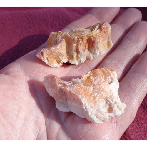 Barite Cerussite Raw Crystal 2 Pcs Gemstone Energy Work Metaphysical