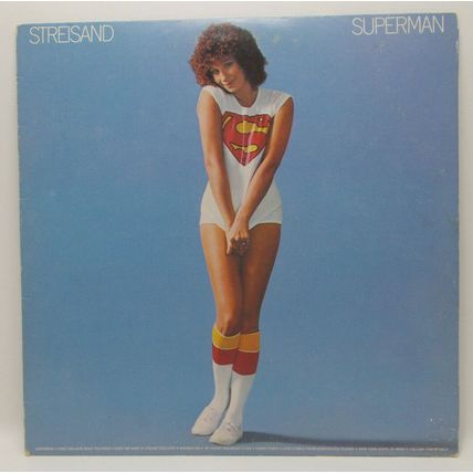 Barbra Streisand "Streisand Superman" Vinyl LP Record Album (P3)