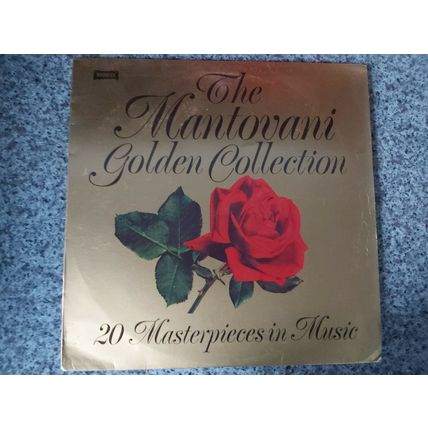 Mantovani And His Orchestra ‎– The Mantovani Golden Collection (20 Masterpieces)