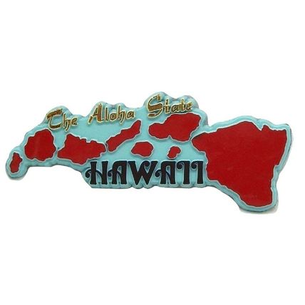 Hawaii The Aloha State Fridge Magnet