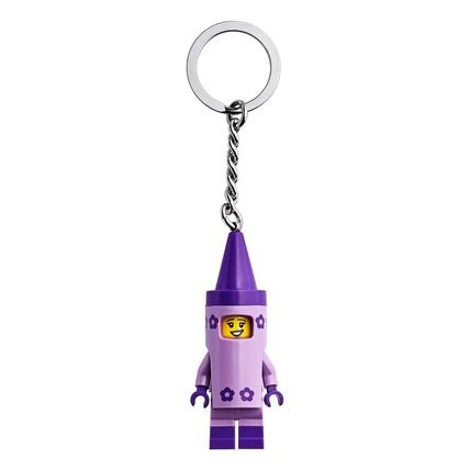 LEGO 853995 - LEGO CRAYON GIRL KEYRING KEYCHAIN - BRAND NEW