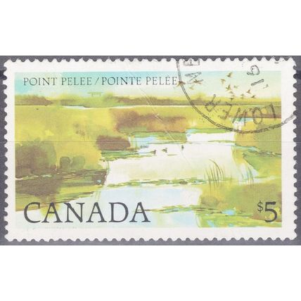 ZAYIX Canada 937 used $5 Point Pelee National Park