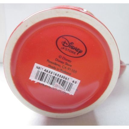 Disney Astrology Tall Mug ceramic red Mickey Mouse Taurus