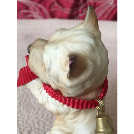 Cairn Terrier Bisque Porcelain Figurine by HHH Harvey Knox H563B83 Collectable