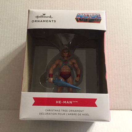NEW Hallmark Masters of the Universe He-Man Holiday Figure Ornament