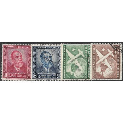 1950 Michel 444/445+446/447 - fine used (o)