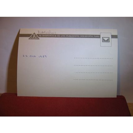 NORBRECK CASTLE HOTEL, BLACKPOOL, LANCASHIRE unused postcard dated 1989 =