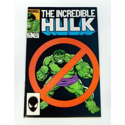 Incredible Hulk #317 Marvel Comics No Hulk FN 1986