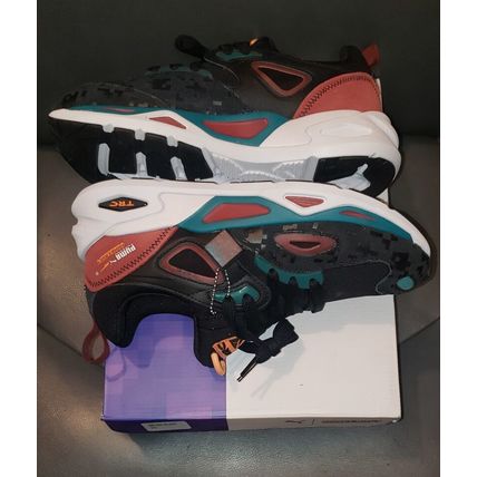 PUMA MINECRAFT TRC BLAZE ATHLETIC SNEAKERS SHOES W/ CHARM BOYS SIZE 7~NEW~BLK/GR