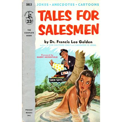 Tales For Salesmen by Francis L. Golden ( Pocket Books | 1st. Printing | 1954 )