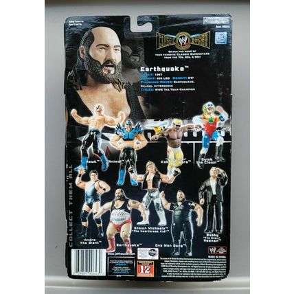 wwe wwf ljn classic superstars series 6 earthquake wrestling figure