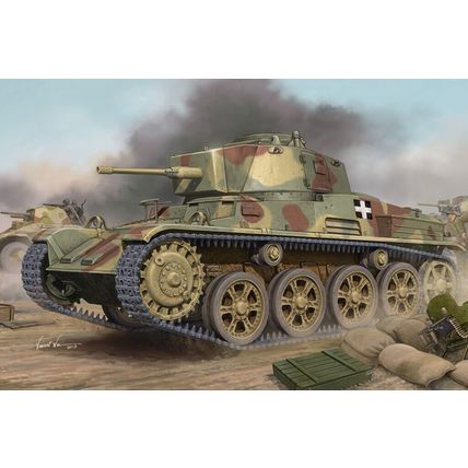 HobbyBoss 82479 Hungarian Light Tank 43M Toldi III (C40) 1:35 Scale Model Kit