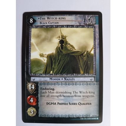 LOTR TCG PROMO CARD OP 61 THE WITCH-KING BLACK CAPTAIN