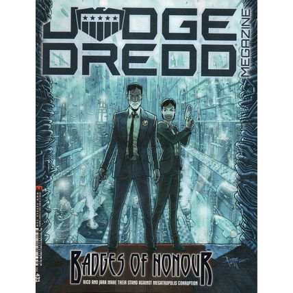 JUDGE DREDD MEGAZINE NO. 431, SUPPLEMENT & POSTER.