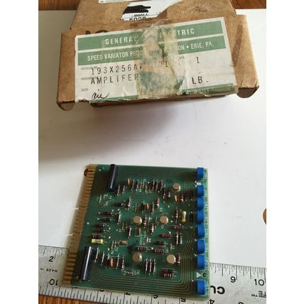 NEW GENERAL ELECTRIC 193X-256AAG01 AMPLIFIER CARD,193X-256AAGOI,193X256 AAG01,Cy
