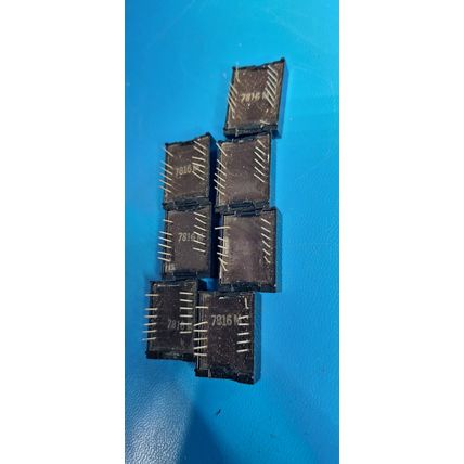 7816 m 7 segment red LED display