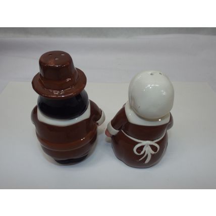 Thanksgiving Salt & Pepper Pilgrims Publix Supermarket 2004