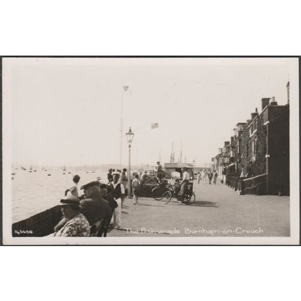 The Promenade, Burnham-on-Crouch, Essex, c.1940s - Bell RP Postcard