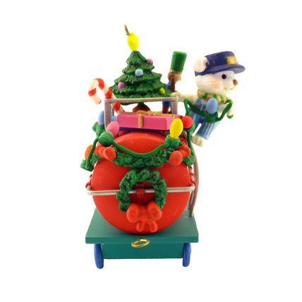 CARLTON CARDS HEIRLOOM COLLECTION CHRISTMAS EXPRESS TANKER ORNAMENT 1994 82572