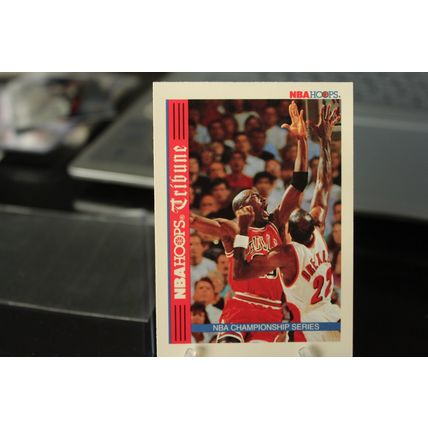 1993 nba hoops basketball championship series card#tr1