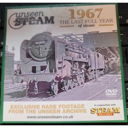 Unseen Steam DVD The Steam Railway Magazine Promo DVD 1967 The Last Full Year