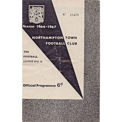 NORTHAMPTON TOWN v NORWICH CITY LEAGUE DIV 2 1966