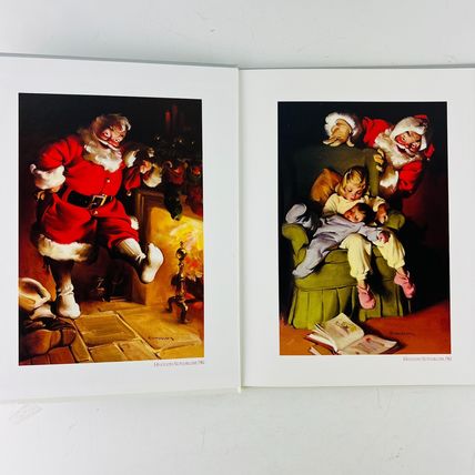 Twas the Night Before Christmas Featuring Coca-Cola Santa Tribute Hardcover Book