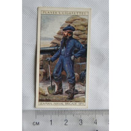 1930 Players History of Naval Dress No. 43 Seaman naval Brigade Crimea 1854