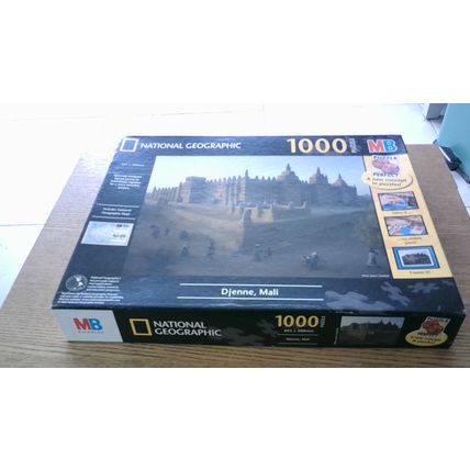 NATIONAL GEOGRAPHIC: DJENNE, MALI Jigsaw Puzzle (1000 Piece) MB Puzzles (2004)