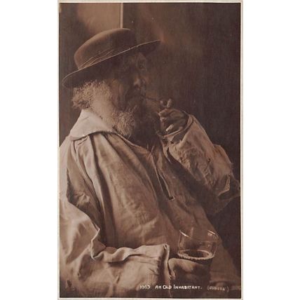 1089 : An Old Inhabitant : a Judges real photo-style postcard