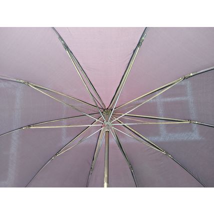 Vintage Growy brass handled umbrella brown