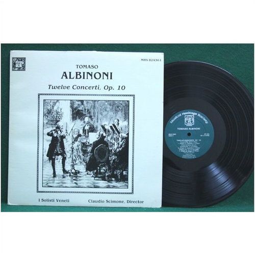 I Solisti Veneti/Scimone - Albinoni: Twelve Concerti - 2LP - MHS 824361 - NM
