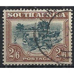 South Africa 1932 SG49 2/6d Green & Brown SOUTH AFRICA Fine Used ...