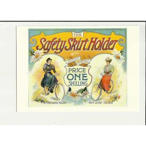A Mumbles Railway Publishing Postcard MRP/147 SAFETY SKIRT HOLDER