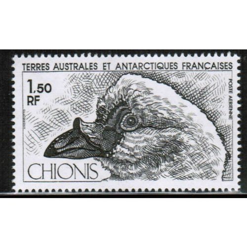 1981 FSAT / TAAF - Bird (Chionis) 1.50 Fr - Sc# C65 Mint NH