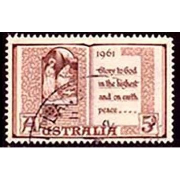 Australia 1961 Christmas 5d Used Stamp