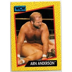 WCW ' ARN ANDERSON ' card # 52 (1991)